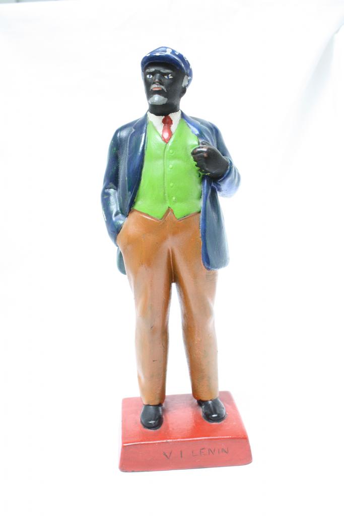 A "néger" Lenin-szobor (Pető Iván, Budapest)
