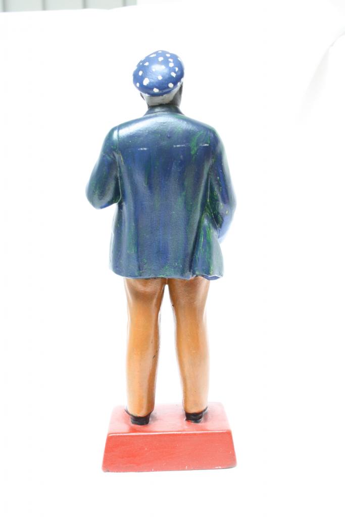 A "néger" Lenin-szobor (Pető Iván, Budapest)